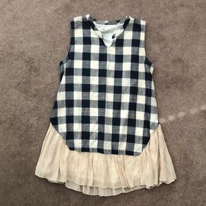 Paisley Vine Plaid Dress